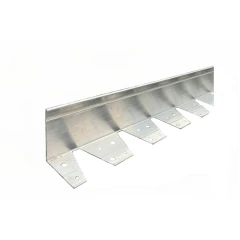 Бордюр Сплиттер алюминиевый, длина 2,5 м, высота 100 мм