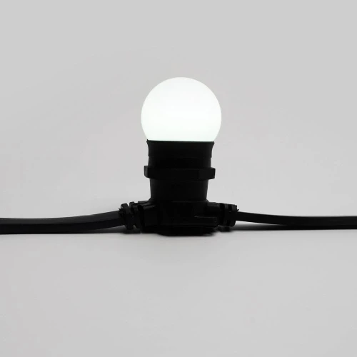 Светодиодная лампа для гирлянды Белт Лайт, E27, G45, белая