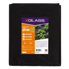 Материал укрывной нетканый чёрный марка 40 Дачник XGLASS 3,2х10м (32м2)