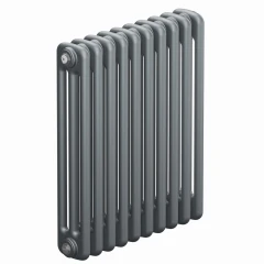 Трубчатый радиатор Rifar Tubog 3057 10 секций, боковое подкл-е, титан