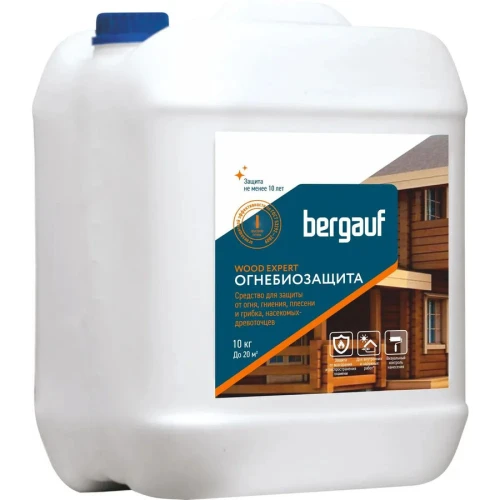 Огнебиозащита Bergauf Wood expert, 10 кг
