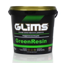 Гидроизоляция эластичная GreenResin на водной основе, 1,3 кг