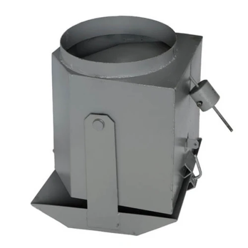 Шибер мусоропровода ШБР, 800x500x460, d=380 мм