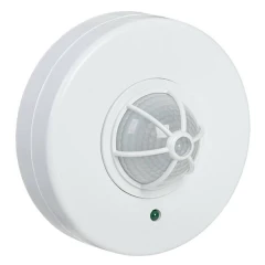 Датчик движения IEK ДД-024В 1100Вт 360° потолочный IP33 белый