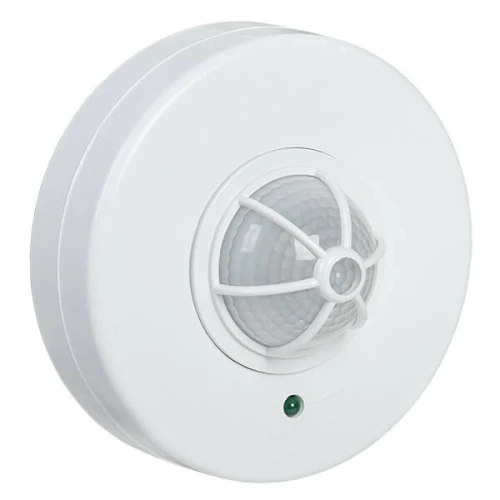 Датчик движения IEK ДД-024В 1100Вт 360° потолочный IP33 белый