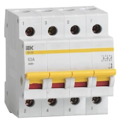 Выключатель нагрузки IEK ВН-32 4P 63А IP20