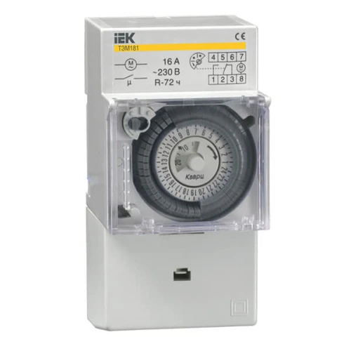 Таймер IEK ТЭМ181 16А аналоговый
