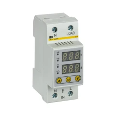 Реле напряжения и тока РНТ-д однофазное 36мм 40А IEK