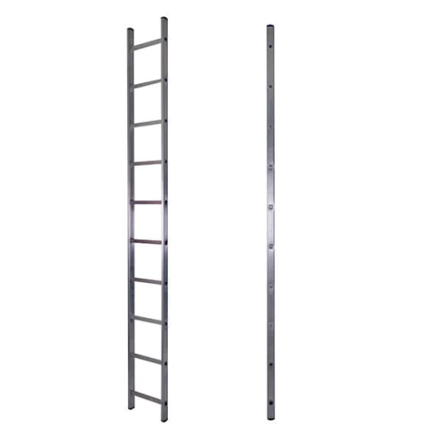 Лестница алюминиевая односекционная приставная 10 ступеней STAIRS