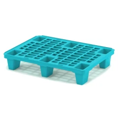 Паллет полимерный перфорированный 800х600х140 мм на ножках