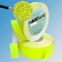 Противоскользящая абразивная лента AntiSlip Systems 60 grit, 25 мм, 18.3 м ярко-зелёный флуоресцентн