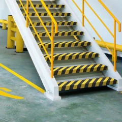 Противоскользящая сигнальная абразивная лента Antislip Systems 100 мм, 18.3 м чёрно-жёлтая