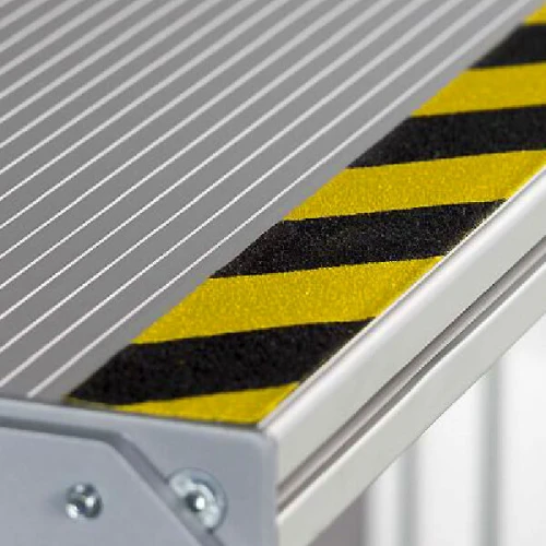 Противоскользящая сигнальная абразивная лента Antislip Systems 25 мм, 18.3 м чёрно-жёлтая