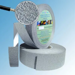 Противоскользящая мягкая пружинистая лента для бассейнов и саун Antislip Systems 50 мм, 18.3 м серая