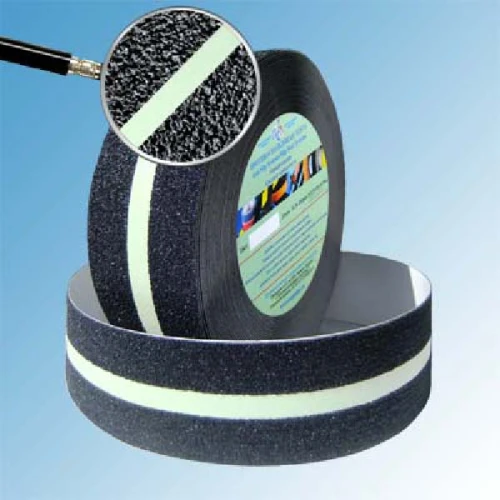 Противоскользящая абразивная лента Antislip Systems ФЭС 50 мм 18.3 м чёрная