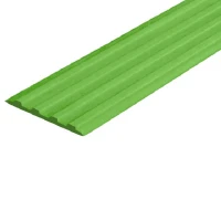 Противоскользящая тактильная направляющая полоса 29 мм без клеевого слоя, зеленый