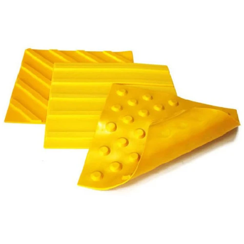 Тактильная противоскользящая плитка ПУ 300x300 мм