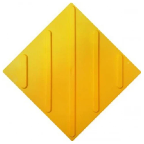 Тактильная противоскользящая плитка ПУ 300x300 мм