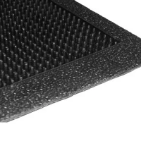 Грязезащитный резиновый коврик Фингертип 1200х800x12 мм