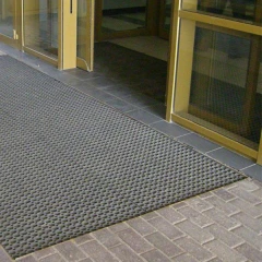 Грязезащитный резиновый коврик СКИТ с кантом 1200х800х12 мм