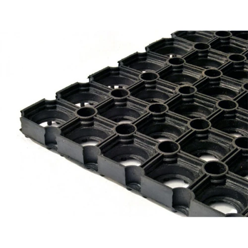 Грязезащитный резиновый коврик 1500x1000х22 мм чёрный