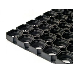 Грязезащитный резиновый коврик 1200x800х22 мм чёрный