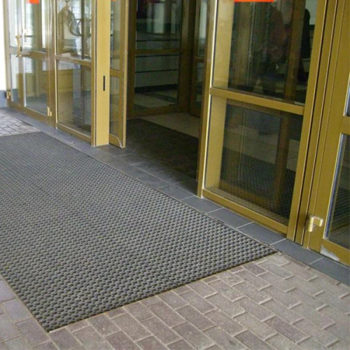 Грязезащитный резиновый коврик Компос 1500x1000х16 мм черный