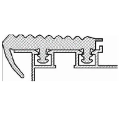 Противоскользящая вставка в профиль SafeStep