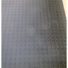 Рулонное резиновое покрытие 3-3,5 мм, 1,2х5 м, Пяточок, чёрный