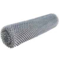 Сетка рабица неоцинкованная 1,5х10 м ячейка 50х50 мм