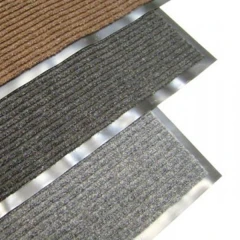 Грязезащитный ворсовый коврик Line 1800x1200 мм черный