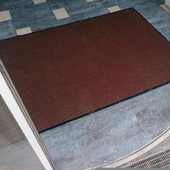 Грязезащитный ворсовый коврик Line 1500x900 мм черный