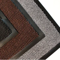 Грязезащитный ворсовый коврик Флап 1200х800 мм серый