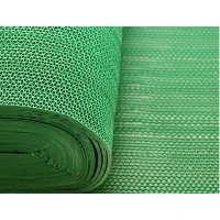 Грязезащитное рулонное ПВХ покрытие Зигзаг 15000х1200х5 мм зеленый