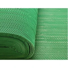 Грязезащитное рулонное ПВХ покрытие Зигзаг 12000х1200х8 мм зеленый