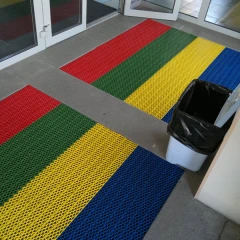 Грязезащитные модульные напольные покрытия Барьер 19 395x50x19,4 синий металик