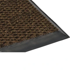 Грязезащитный ворсовый коврик Райс 9,2 мм коричневый