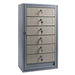 Почтовый ящик антивандальный в подъезд ПЯ-6АВ 6-ти секционный