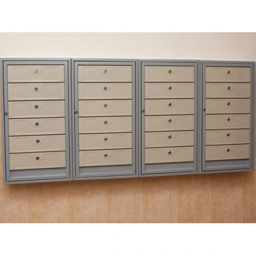 Почтовый ящик антивандальный в подъезд ПЯ-6АВ 6-ти секционный