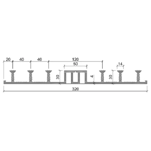 Гидрошпонка Аквастоп ПВХ ДО-320/50-6/30