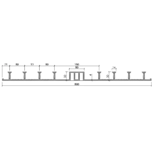 Гидрошпонка Аквастоп ПВХ ДО-500/50-8/30
