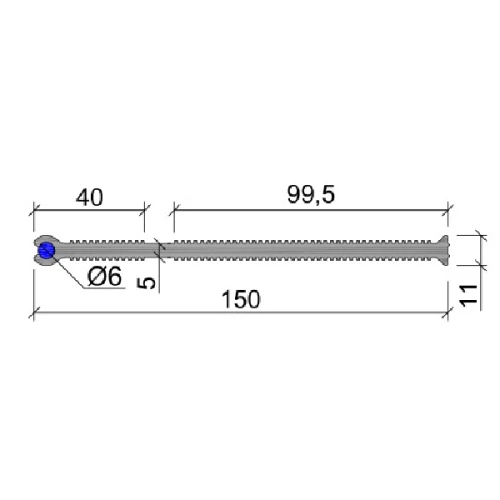 Гидрошпонка Аквастоп ПВХ ХВН-150 (1хD6)