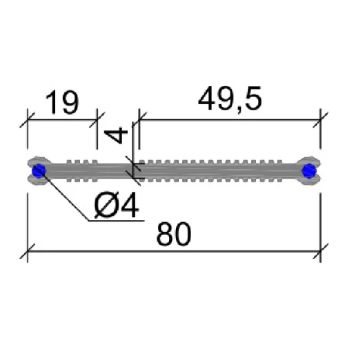 Гидрошпонка Аквастоп ПВХ ХВН-80 (2хD4)