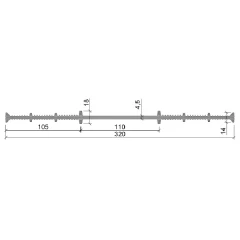 Гидрошпонка Аквастоп ТЭП ХВ-320
