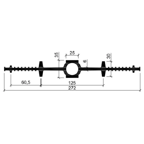 Гидрошпонка Аквастоп EPDM ДВ-270/25