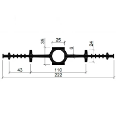 Гидрошпонка Аквастоп EPDM ДВ-220/25