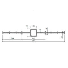Гидрошпонка Аквастоп ПВХ ДВ-320/30.1