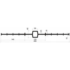 Гидрошпонка Аквастоп ПВХ ДВ-400/30.1