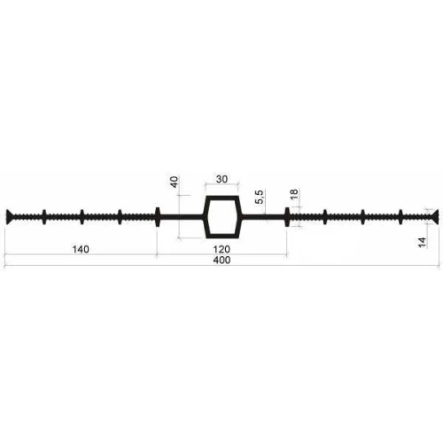 Гидрошпонка Аквастоп ПВХ ДВ-400/30.1