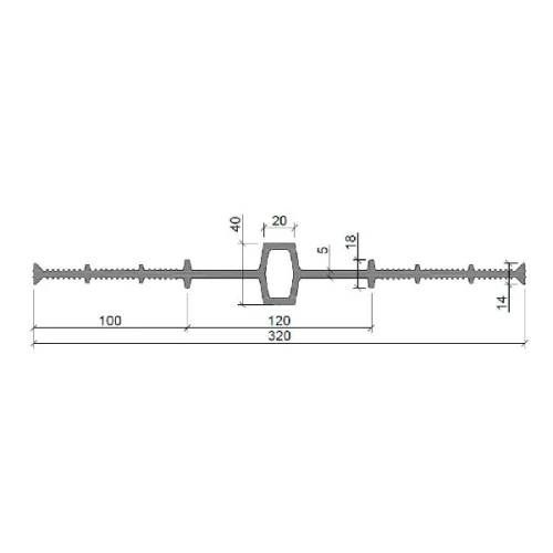 Гидрошпонка Аквастоп ПВХ ДВ-320/20